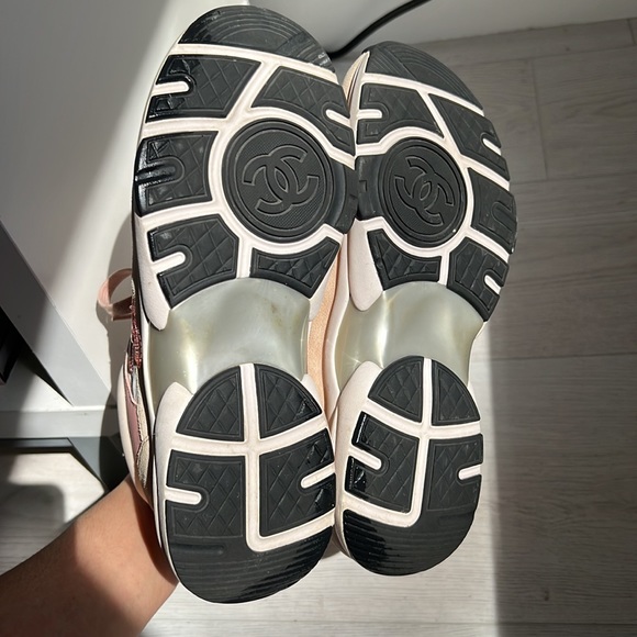 Pink Chanel Trainers - Picture 4 of 9